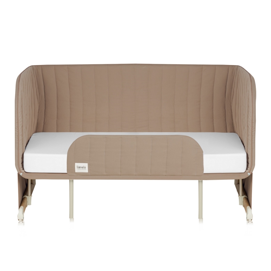 Lionelo - Berço infantil 5 em 1 THOMI PLUS Bege Caramelo