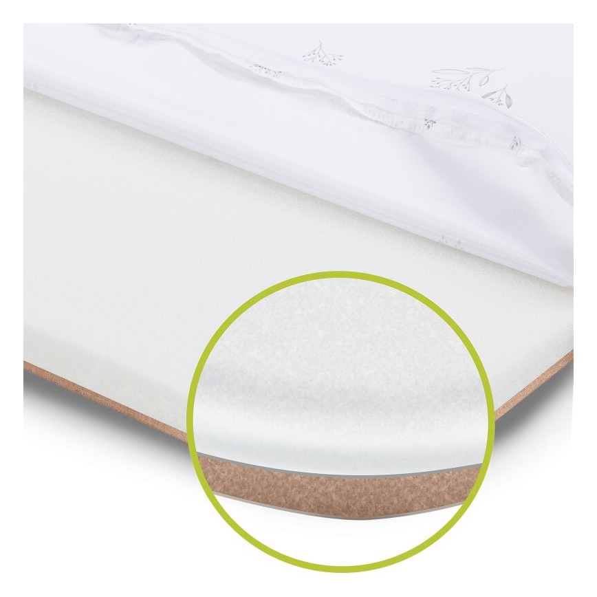 Lionelo - Berço para bebés 2em1 LUNA cinzento