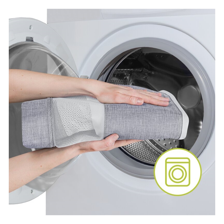 Lionelo - Berço para bebés 2em1 LUNA cinzento