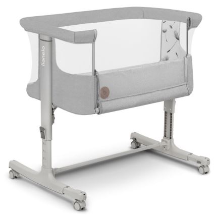 Lionelo - Berço para bebés 3em1 AURORA cinzento