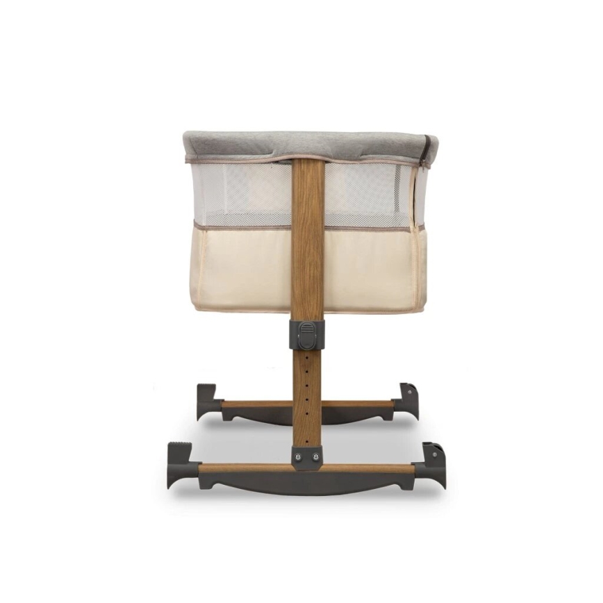 Lionelo - Berço para bebés 3em1 LEONIE cinzento/bege