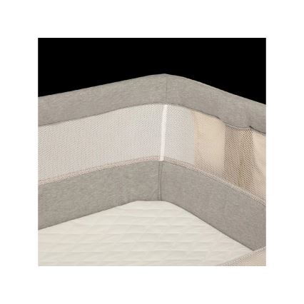 Lionelo - Berço para bebés 3em1 LEONIE cinzento/bege