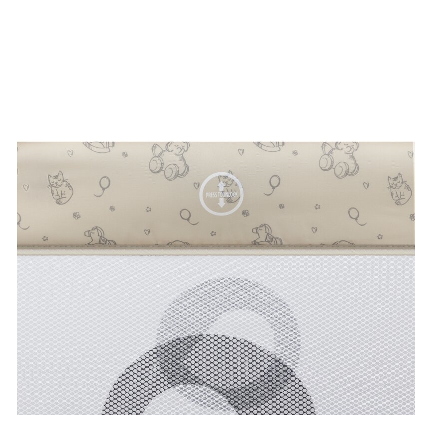 Lionelo - Berço portátil SVEN PLUS bege