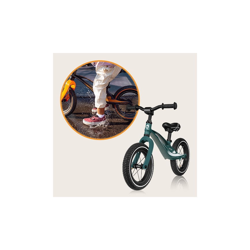 Lionelo - Bicicleta de empurrar BART AIR verde