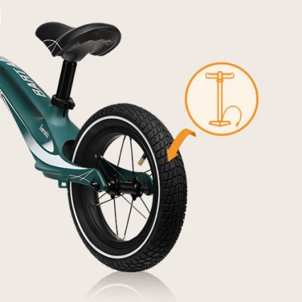 Lionelo - Bicicleta de empurrar BART AIR verde