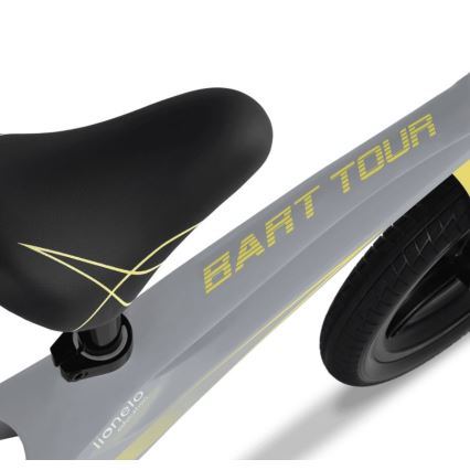 Lionelo - Bicicleta de empurrar BART TOUR cinzento/amarelo