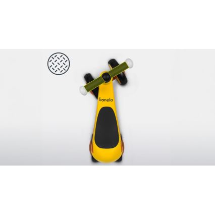 Lionelo - Bicicleta de empurrar SAMMY amarelo