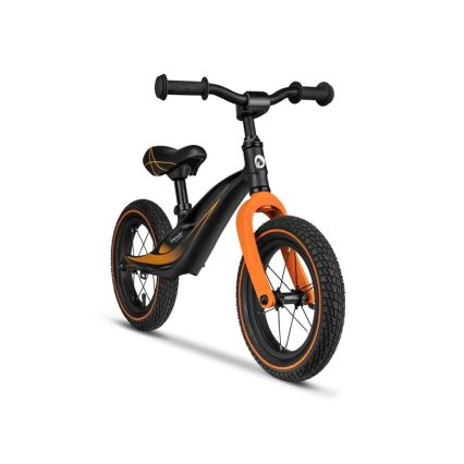 Lionelo - Bicicleta de equilíbrio BART AIR preta/laranja