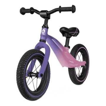 Lionelo - Bicicleta de equilíbrio BART AIR roxa/rosa