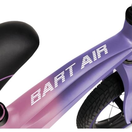 Lionelo - Bicicleta de equilíbrio BART AIR roxa/rosa