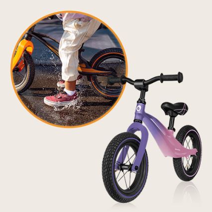 Lionelo - Bicicleta de equilíbrio BART AIR roxa/rosa