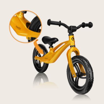 Lionelo - Bicicleta de Equilíbrio BART Amarela