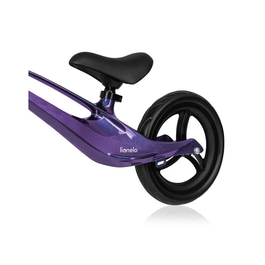 Lionelo - Bicicleta de equilíbrio BART roxa