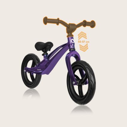 Lionelo - Bicicleta de equilíbrio BART roxa