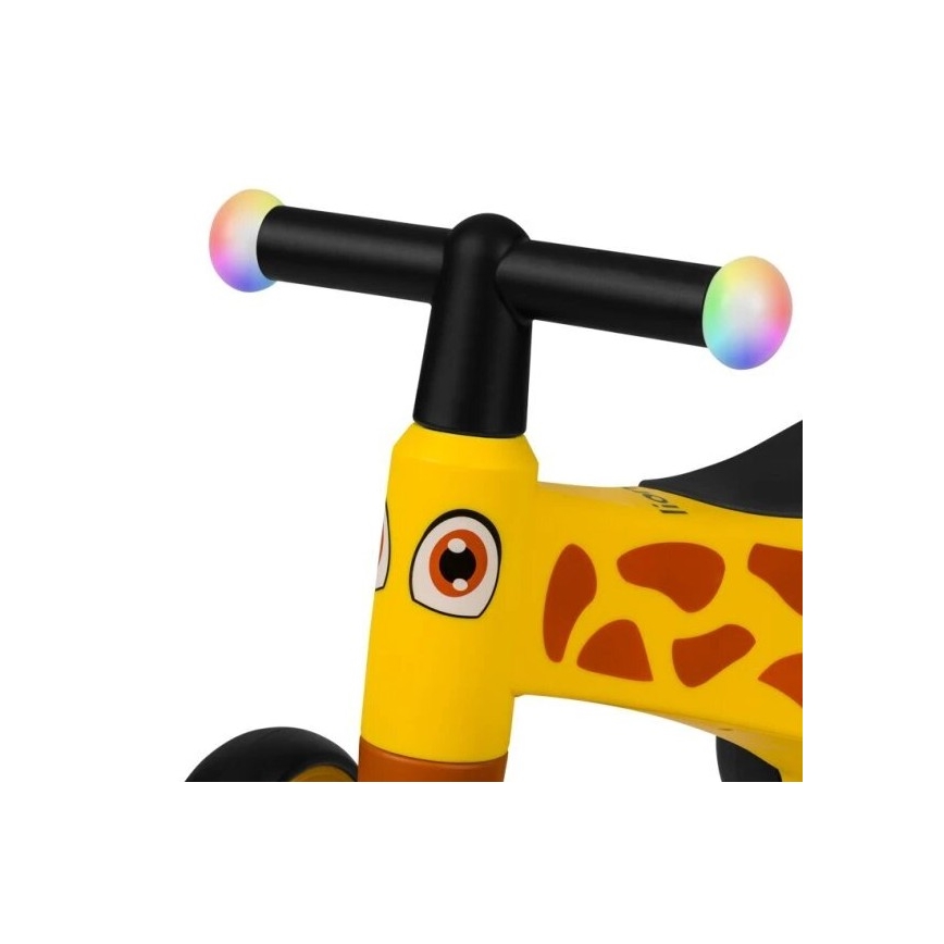 Lionelo - Bicicleta de equilíbrio SAMMY amarela