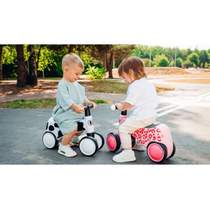 Lionelo - Bicicleta de Equilíbrio SAMMY preta/branca