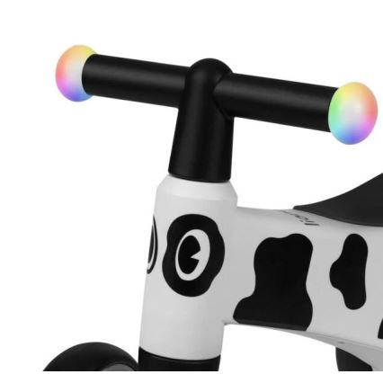 Lionelo - Bicicleta de Equilíbrio SAMMY preta/branca