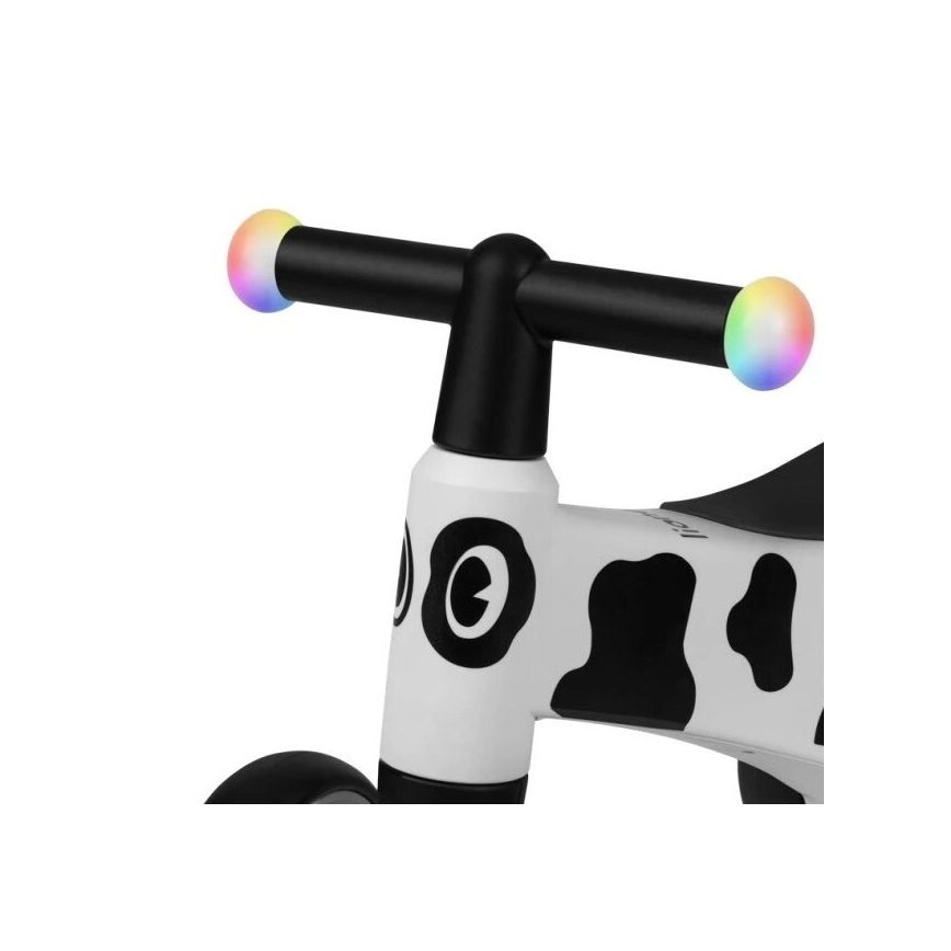 Lionelo - Bicicleta de Equilíbrio SAMMY preta/branca