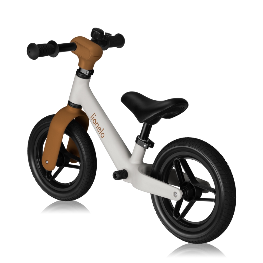 Lionelo - Bicicleta de equilíbrio TONI Bege Areia