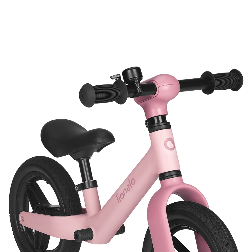 Lionelo - Bicicleta de equilíbrio TONI Pink Rose