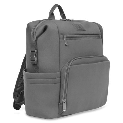 Lionelo - Bolsa de fraldas para carrinho CUBE Grey Stone
