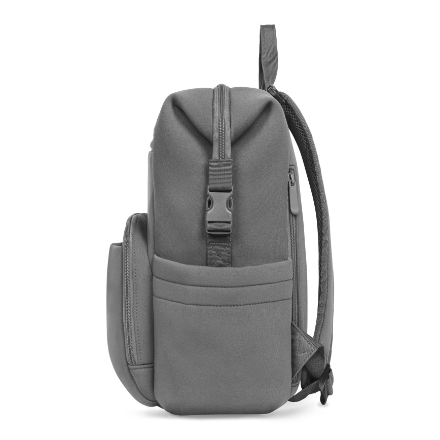 Lionelo - Bolsa de fraldas para carrinho CUBE Grey Stone