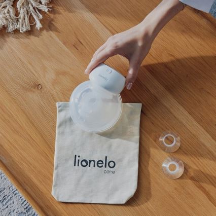 Lionelo - Bomba extratora elétrica recarregável de leite materno FIDI FREE SIMPLE 5V 1000 mAh 180 ml