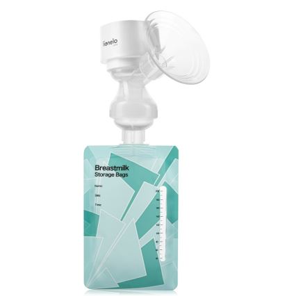 Lionelo - Bomba elétrica recarregável para extração de leite materno FIDI ONE 5V 1000 mAh 180 ml