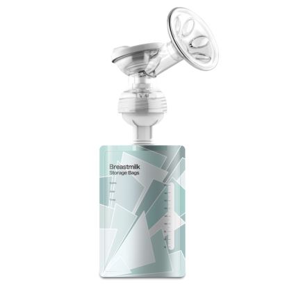 Lionelo - Bomba elétrica recarregável dupla para extração de leite materno TWEE GO 5V 1100 mAh 150 ml