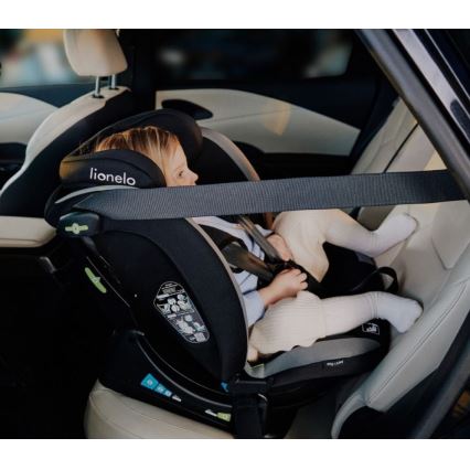 Lionelo - Cadeira auto AART i-Size 40-150 cm preta/cinzenta