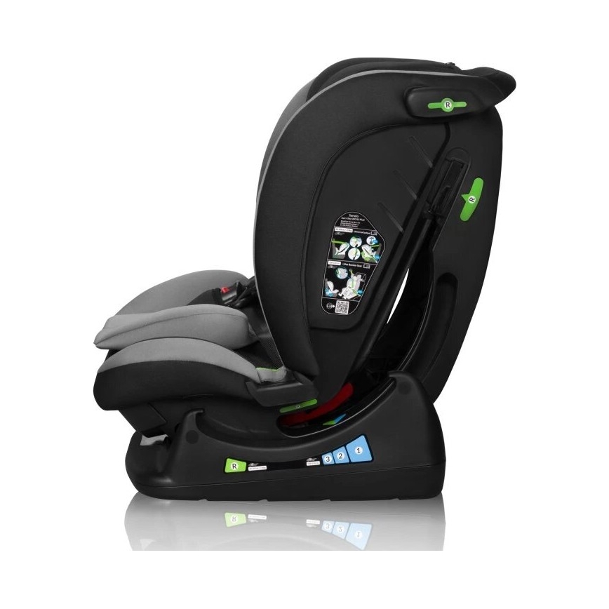 Lionelo - Cadeira auto AART i-Size 40-150 cm preta/cinzenta