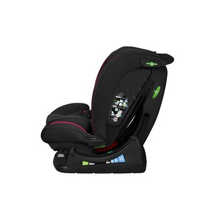 Lionelo - Cadeira auto AART i-Size 40-150 cm preta/vermelha