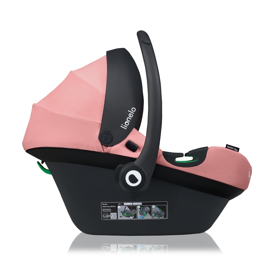 Lionelo - Cadeira Auto ASTRID i-Size 40-87 cm Rosa Coral