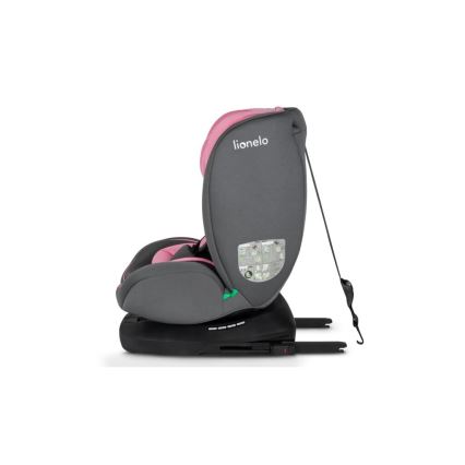 Lionelo - Cadeira auto BASTIAAN i-Size 40-150 cm cinzenta/rosa