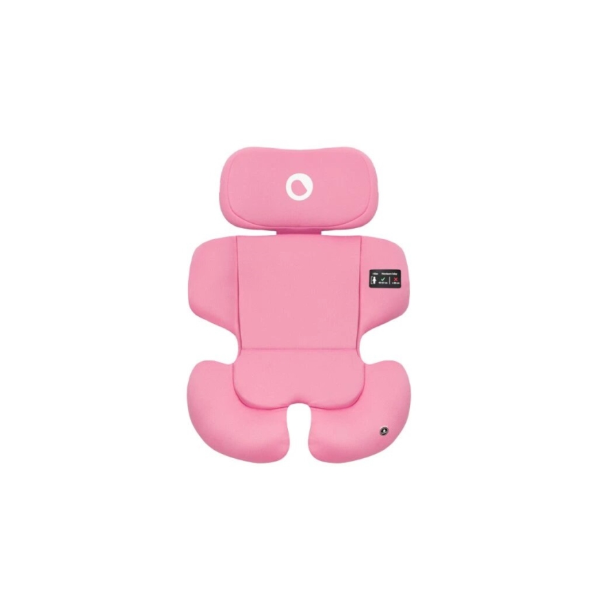 Lionelo - Cadeira auto BASTIAAN i-Size 40-150 cm cinzenta/rosa