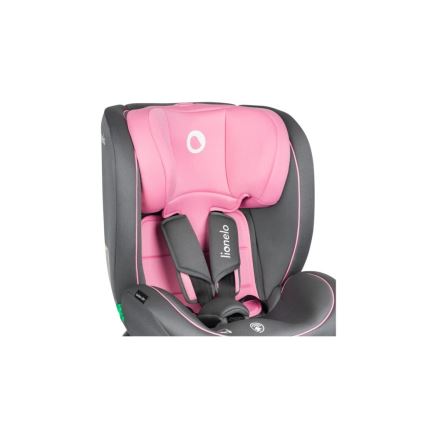 Lionelo - Cadeira auto BASTIAAN i-Size 40-150 cm cinzenta/rosa