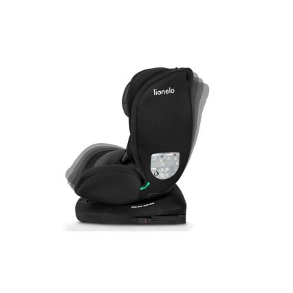Lionelo - Cadeira auto BASTIAAN i-Size 40-150 cm preta/cinzenta