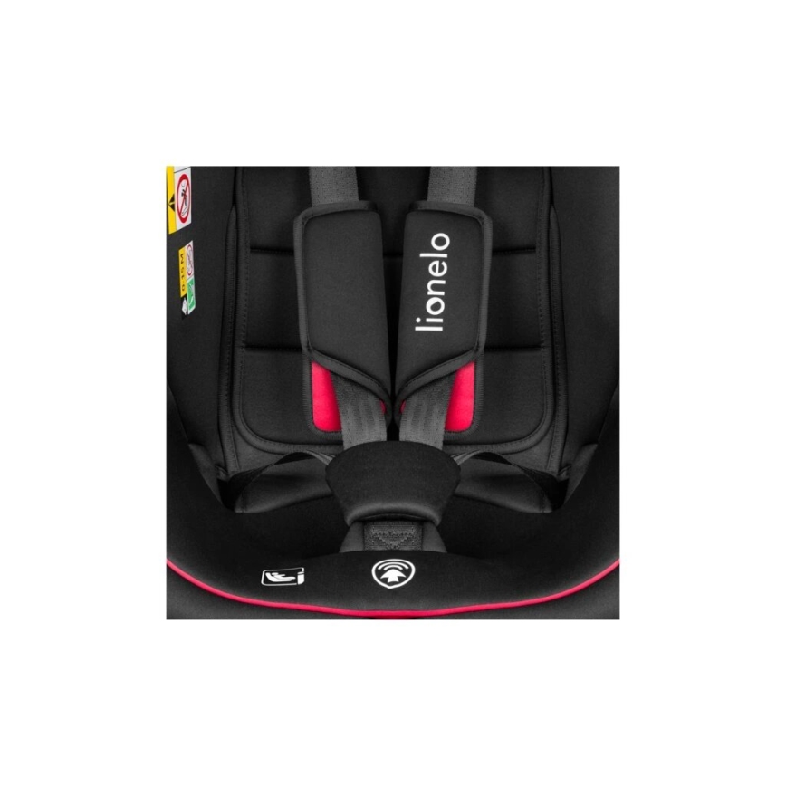 Lionelo - Cadeira Auto BASTIAAN i-Size 40-150 cm preta/vermelha