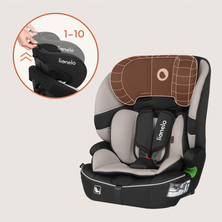 Lionelo - Cadeira Auto BILLY i-Size 76-150 cm Bege Latte