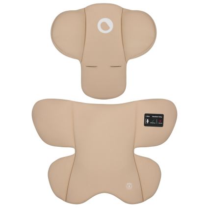 Lionelo - Cadeira auto com base ASTRID SET i-Size 40-87 cm Bege Areia