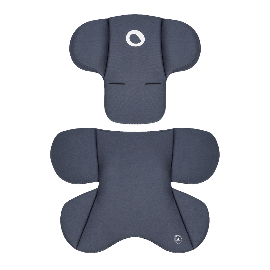 Lionelo - Cadeira auto com base ASTRID SET i-Size 40-87 cm Preto/Cinzento