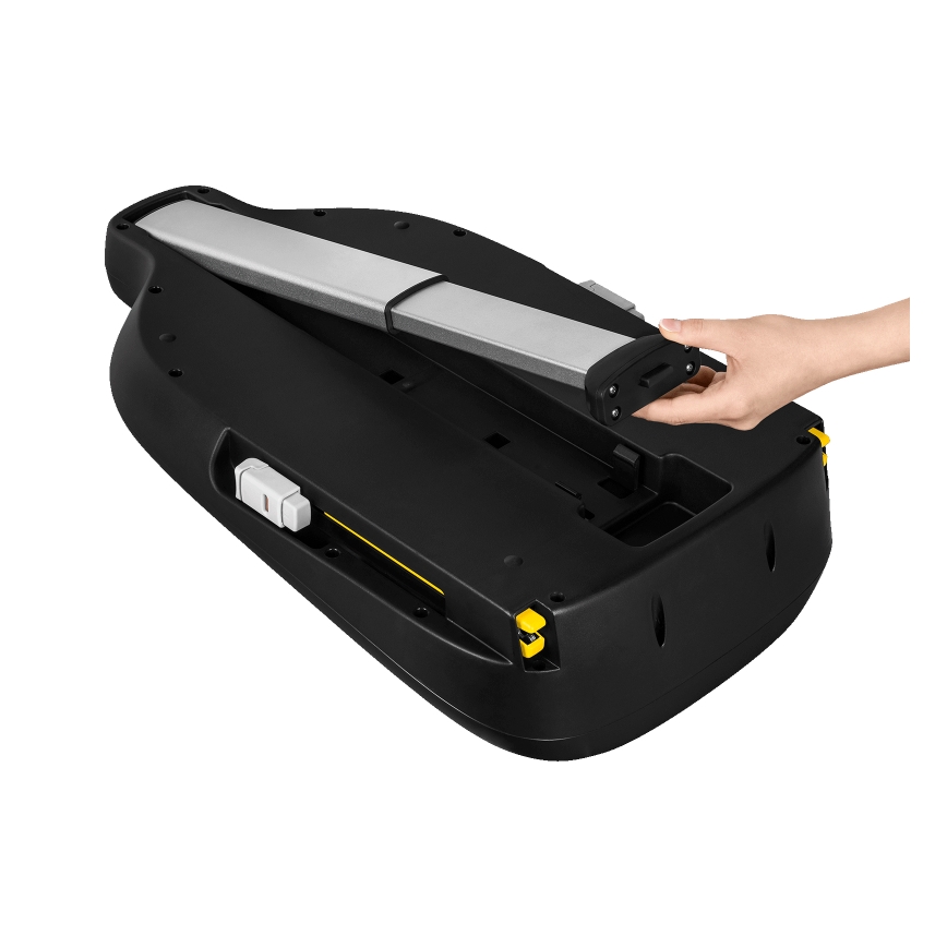 Lionelo - Cadeira auto com base giratória ASTRID SET i-Size 40-87 cm Preto/Cinzento