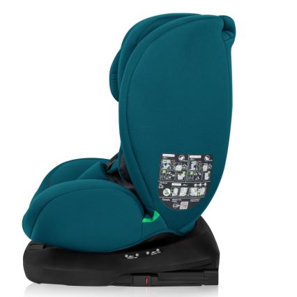 Lionelo - Cadeira auto com base giratória BASTIAAN i-Size 40-150 cm Azul Índigo