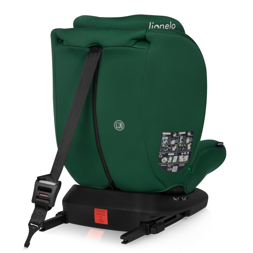 Lionelo - Cadeira auto com base giratória BASTIAAN i-Size 40-150 cm Verde Floresta