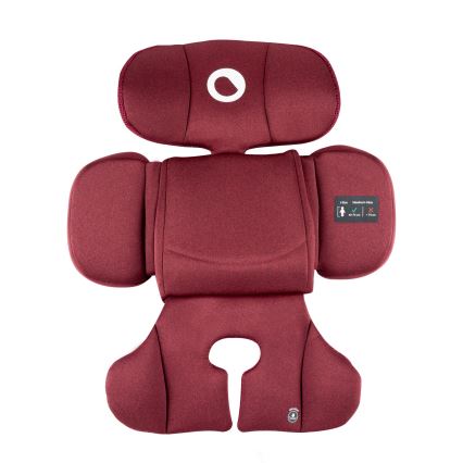Lionelo - Cadeira auto com base giratória BASTIAAN i-Size 40-150 cm Vermelho Borgonha
