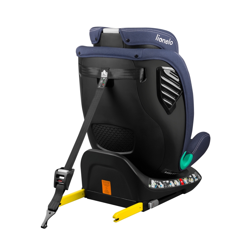 Lionelo - Cadeira auto com base giratória BASTIAAN ONE i-Size 40-150 cm Azul Marinho