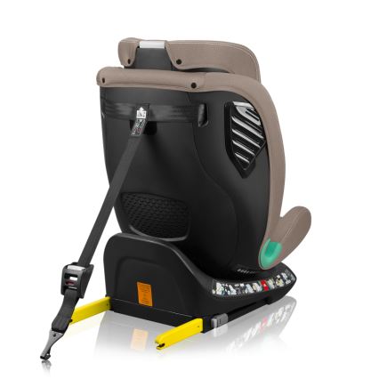 Lionelo - Cadeira auto giratória com base BASTIAAN ONE i-Size 40-150 cm cor areia