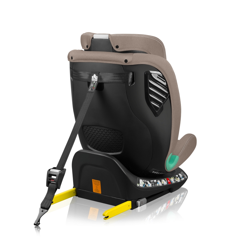 Lionelo - Cadeira auto giratória com base BASTIAAN ONE i-Size 40-150 cm cor areia