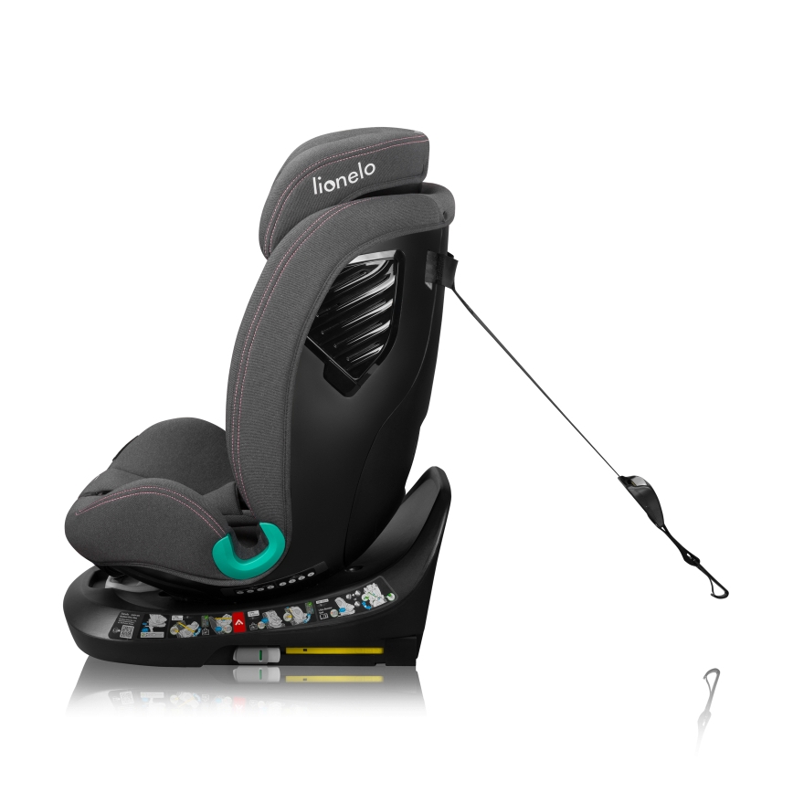 Lionelo - Cadeira auto com base giratória BASTIAAN ONE i-Size 40-150 cm Rosa Pink