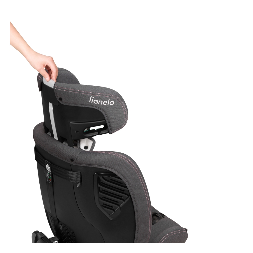 Lionelo - Cadeira auto com base giratória BASTIAAN ONE i-Size 40-150 cm Rosa Pink